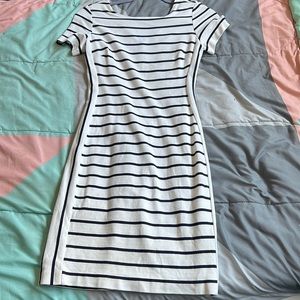 Black and white dress